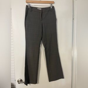 New York & Company Grey Plaid Suit Pants. Size 0.
